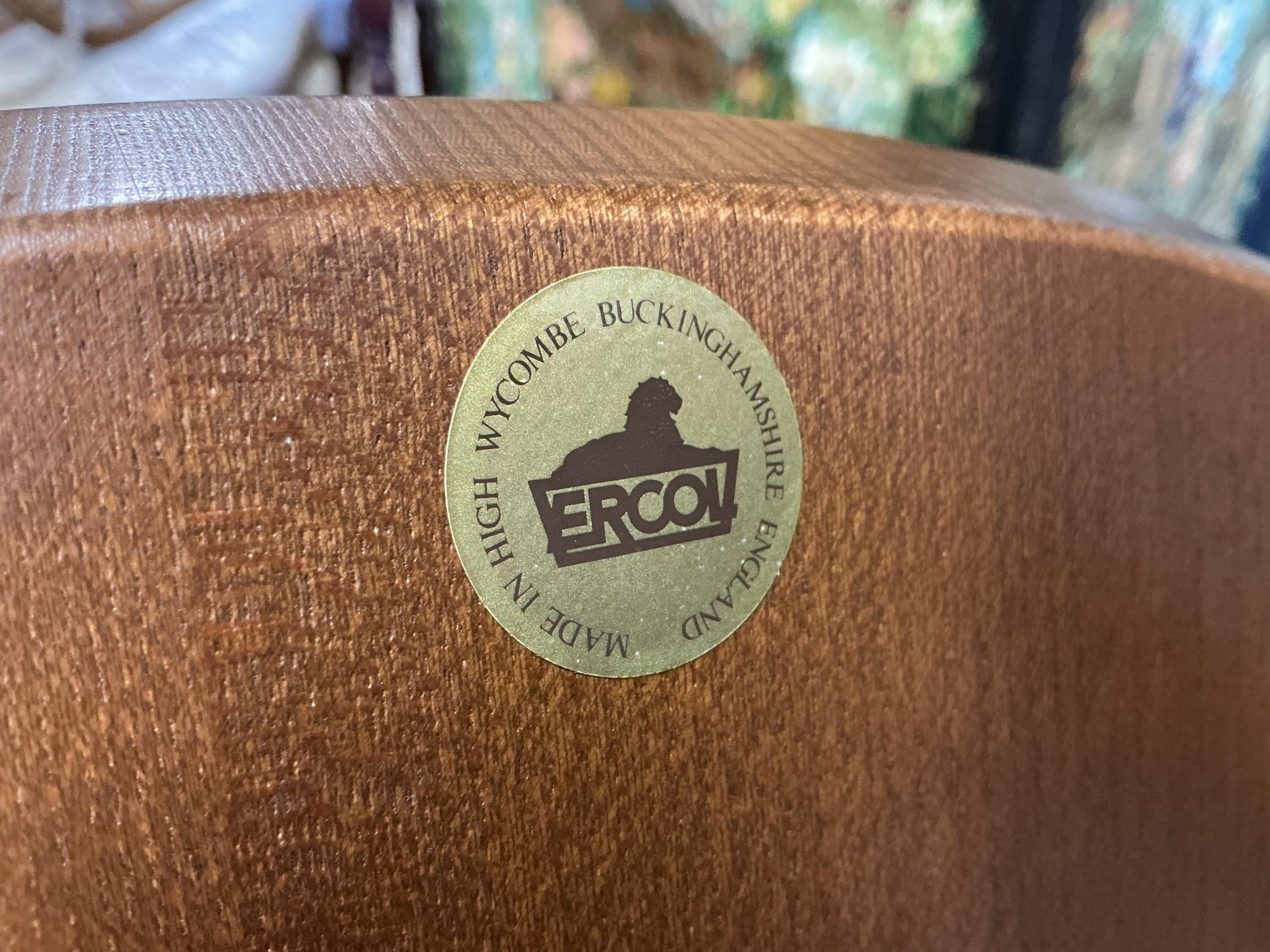 A set of six Ercol chairs (two carvers)
